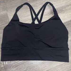 Lululemon Black Strappy Bralette